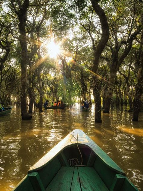 Aldeas flotantes de Tonlé Sap
