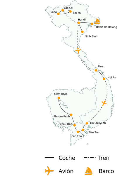 Viaje en familia a Vietnam y Camboya en 19 días