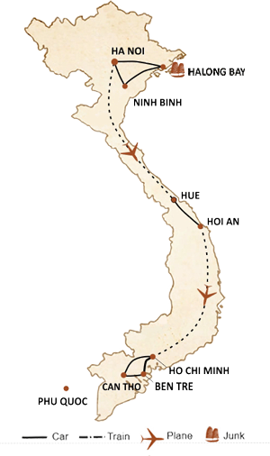 Vietnam in 12 Days: From the North to the South