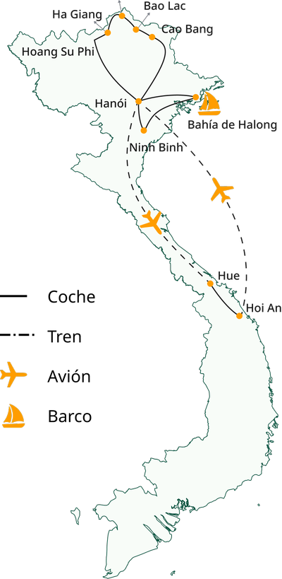 Viaje a Vietnam en 19 días: Ha Giang y Cao Bang Profundos