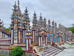 El Cementerio de An Bang en la ciudad de Hue