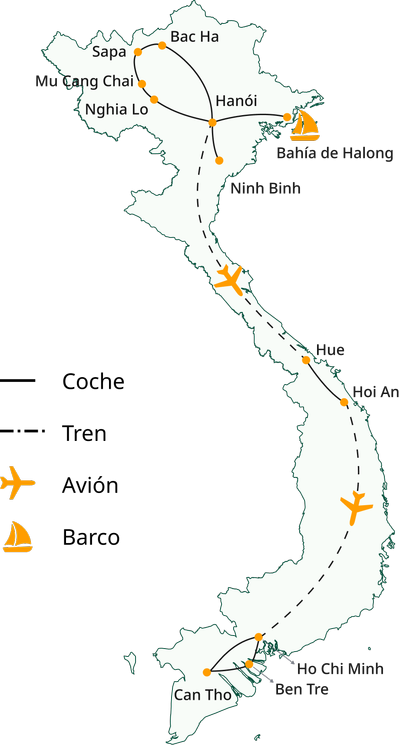 Viaje a Vietnam en 3 semanas: Naturaleza y senderismo