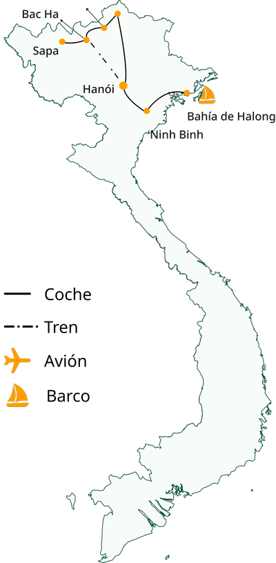 Viaje de Senderismo de 10 días en Vietnam con Sapa, Ha Giang