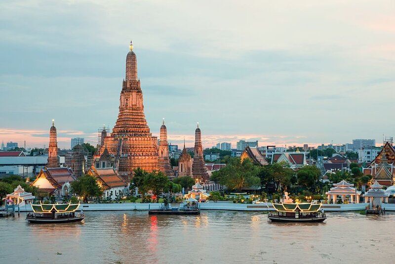 Bangkok, the capital of Thailand