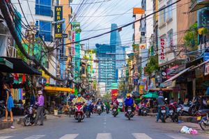 El ambiente vibrante en la ciudad de Ho Chi Minh