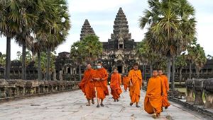 Monjes de Camboya