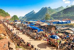 Mercado de Bac Ha: característica cultural única de la región noroeste