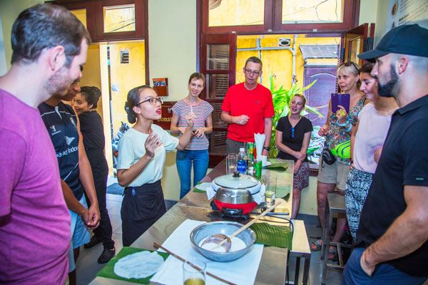 Clase de cocina, una actividad muy divertida