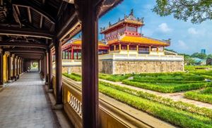 La antigua capital de Hue es famosa por su tranquilidad y paz.