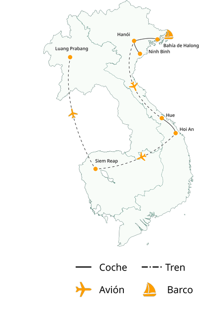 Vietnam, Camboya y Laos 15 días: Ruta del patrimonio