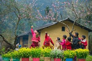 La tranquilidad en los pueblos étnicos de Ha Giang