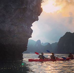 Kayaking adventures and limestone marvels in Ha Long Bay
