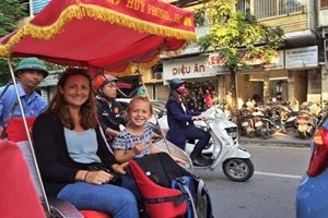 Family trip to the capital of Hanoi