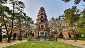 Thien Mu Pagoda is more than 400 years old in the ancient capital of Hue