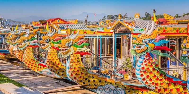 Hue used to be the place where the king lived.