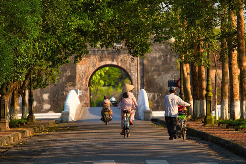 Entrance to the Imperial City of Hue
