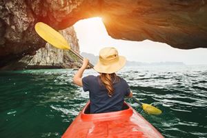 VIaje en kayak en la bahía de Lan Ha