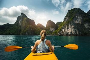 Paseo por la bahía en kayak