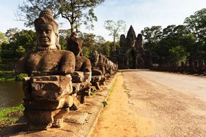 La ciudad real Angkor Thom