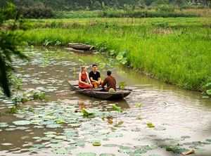 Boat trip in Ninh Binh