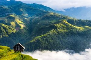 Paisaje maravilloso de Sapa