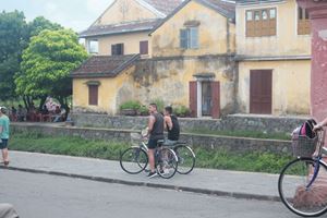 Paseo por las calles de Hoi An en bici