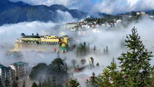 Experience the mystical charm of Sapa as it emerges through the morning mist.