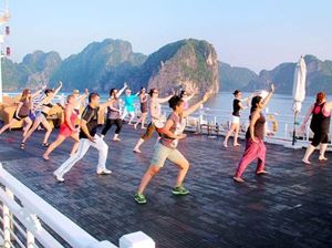 Practica el Tai Chi en crucero