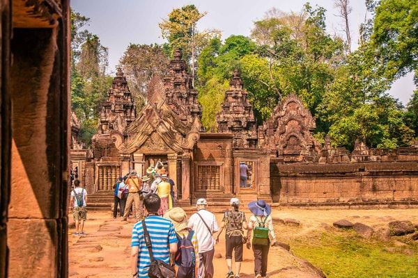 El Templo de Angkor Wat es una maravilla arquitectónica que simboliza la grandeza del Imperio jemer