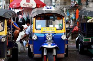 Tuk-tuk, el icónico símbolo de las calles de la capital tailandesa, Bangkok