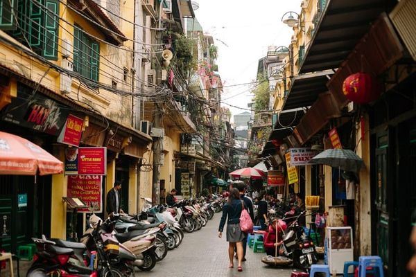 La belleza del barrio antiguo de Hanói 