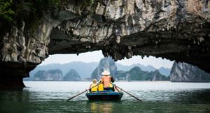 Cruising through the mystic beauty of Ha Long Bay