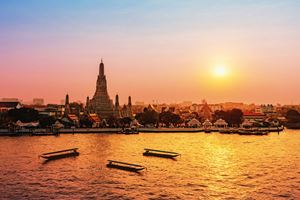 Modern skyline, ancient soul: Discovering Bangkok's dichotomy.