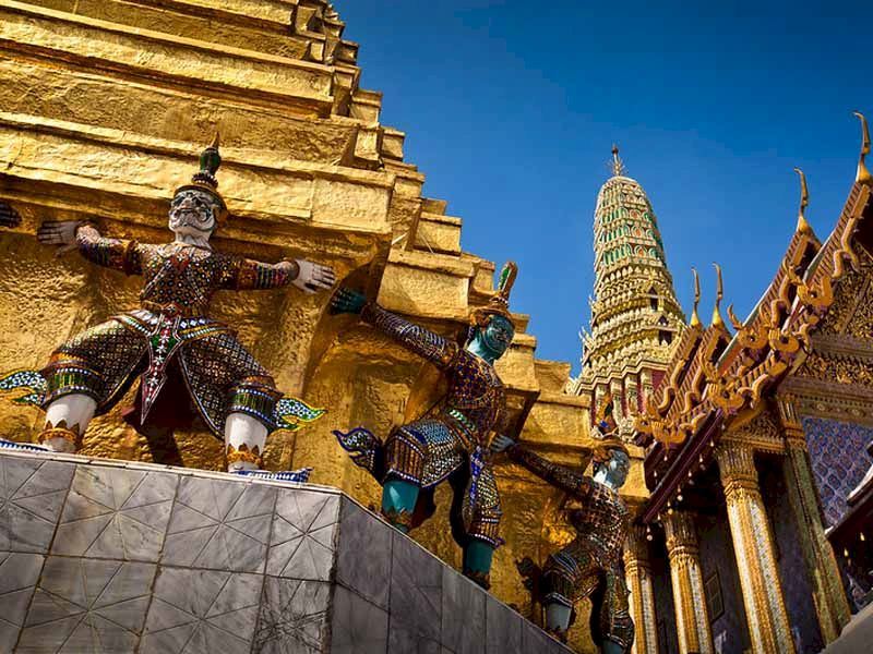 Explora templos únicos en Bangkok, Tailandia