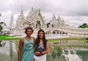 The temple is gorgeous, and definitely worth a visit if you’re in Chiang Rai.