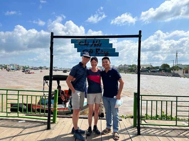 Our dear travellers in Can Tho